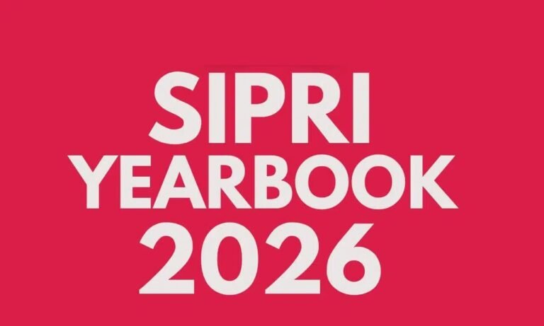 SIPRI ईयरबुक 2026