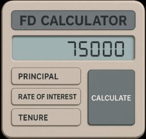 Bank FD Calculator – Calculate Fixed Deposit Interest & Maturity Amount Online