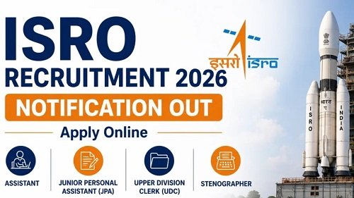 ISRO Assistant & Junior Personal Assistant Online Form 2026 – Start