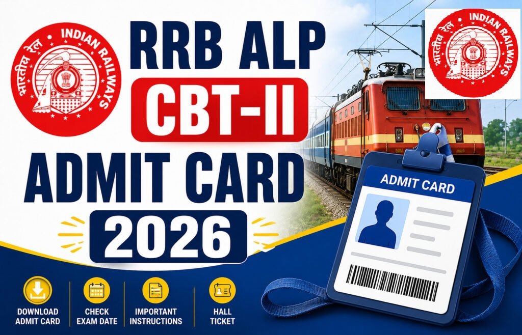 RRB ALP CBT-II Admit Card 2026